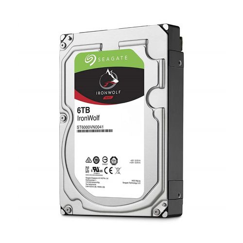 Disco Duro para NAS Seagate 6TB Ironwolf Nas ST6000VN001