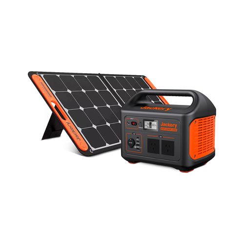 Kit Estacion Energia Portatil Jackery 1000w + Panel 100w X2
