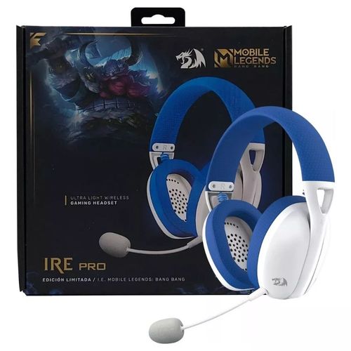 Auriculares Redragon Ire White/Blue Mobile Legends Edition H848B