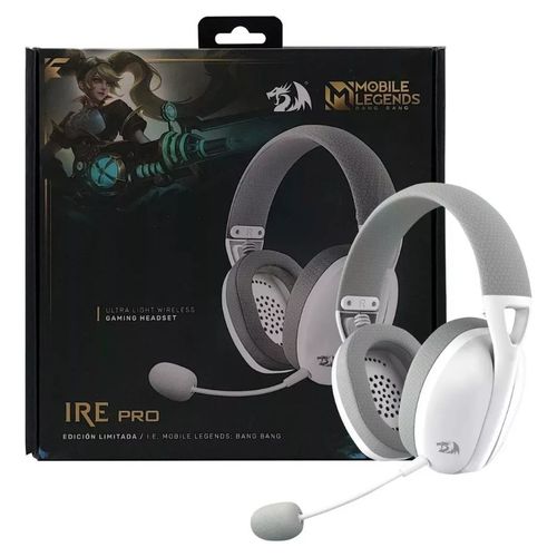 Auricular Redragon Ire White/Grey Mobile Legends Edition H848G