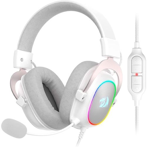 Auricular Redragon Zeus X White H510W-RGB