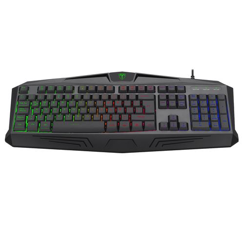 Teclado Gamer T-Dagger T-TGK106 Tanker Rainbow Membrana USB