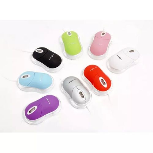 Mouse Micro Shark Net SN-Rainbow Orange USB