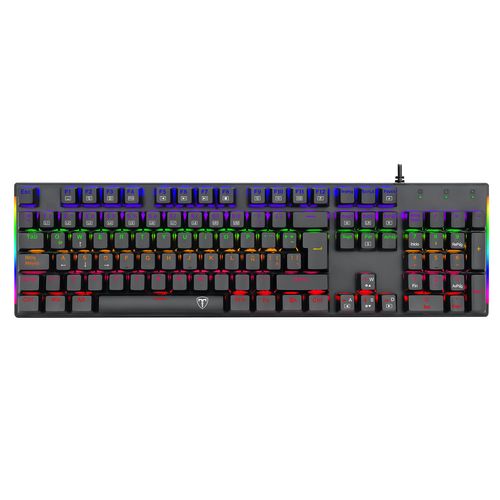 Teclado T-Dagger T-TGK310-BL Naxos Rainbow Red Switch Mecánico USB