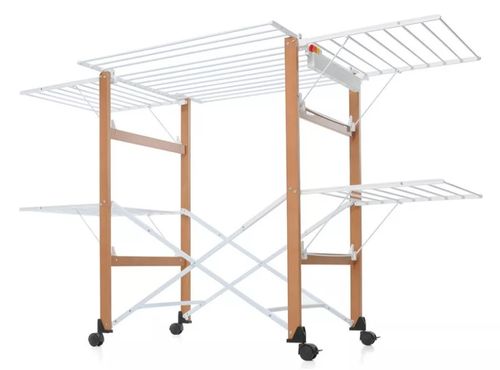 Tender Madera Tendedero De Ropa Foppapedretti Gulliver Rueda