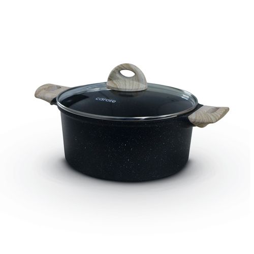 CAROTE Cacerola antiadherente 24 cm - Negro