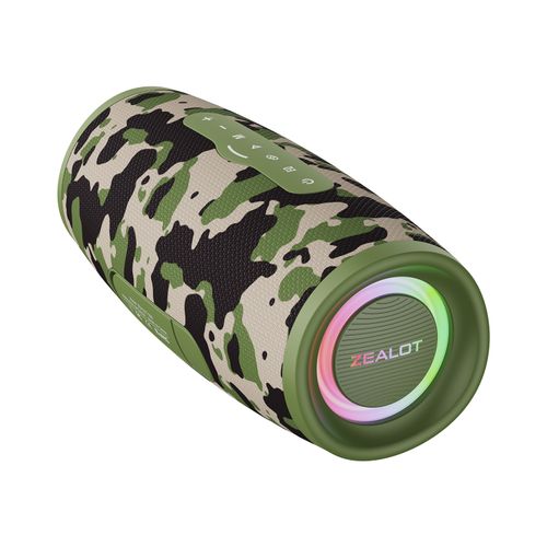 Parlante Portátil ZEALOT S56 40W 7 2A Camouflage