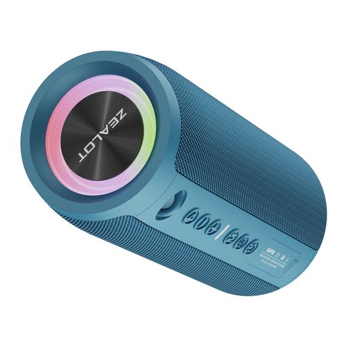 Parlante portátil ZEALOT S51 Pro 40W 4A Cyan