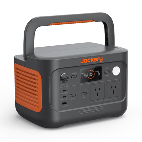 Jackery Explorer 600 Plus - Estacion de energia portatil - UPS - Salida 800W / Pico 1200W