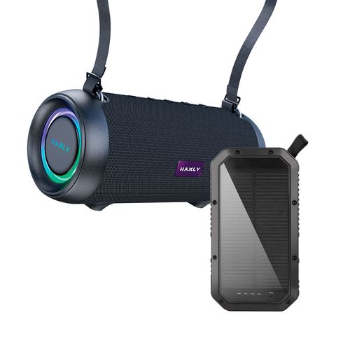 Combo Parlante Haxly Sonnor Black + Cargador Portatil Eshine ES960S 20000mAh (ES960S)