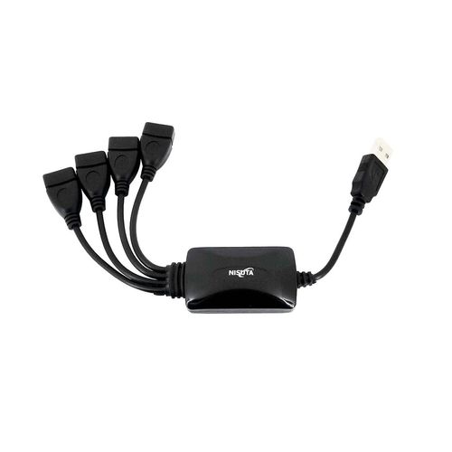 HUB Nisuta NS-UH0439 USB 2.0 4p