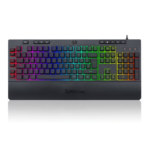 Teclado Gamer Redragon K512RGB-1-SP SHIVA USB