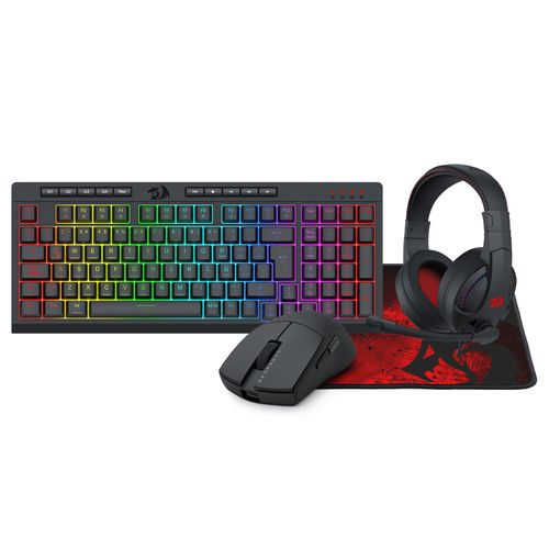 Kit de Teclado y Mouse Teclados Redragon 4en1 S147-SP