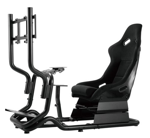 Estructura Simulador de Carreras Redragon Cyclone – Con Asiento Bucket y Soporte para PC y TV