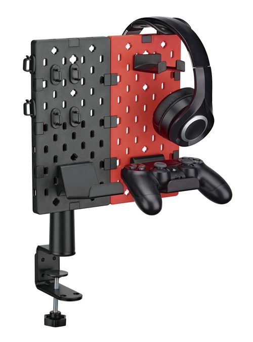Soporte Organizador Redragon Galaxy – 40 cm para Auriculares, Joystick y Cables