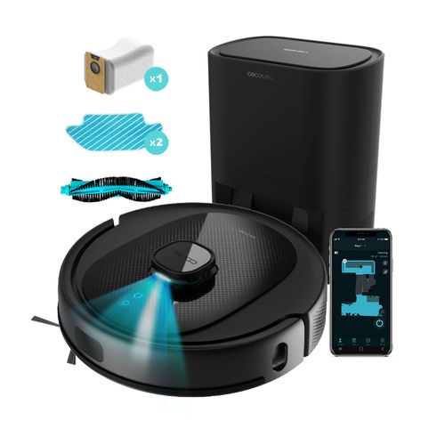 Robot Aspirador Cecotec con Base de Autovaciado - Conga 7490 Immortal Home X-Treme
