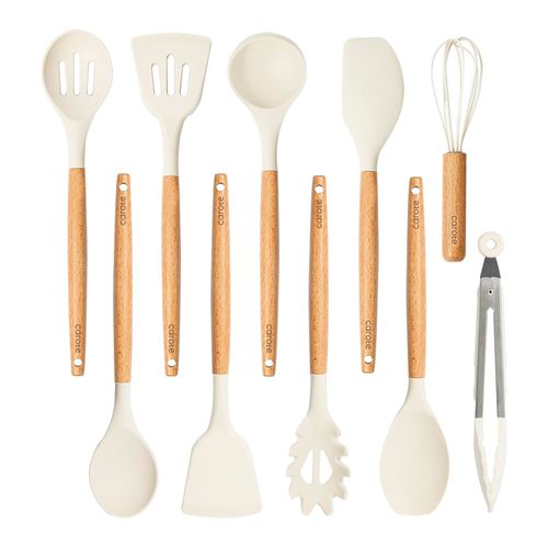 Set de Utensilios de silicona de Cocina Carote – 10 piezas