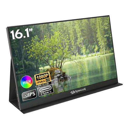 Monitor Portable Redragon Onyx 16" IPS 144hz